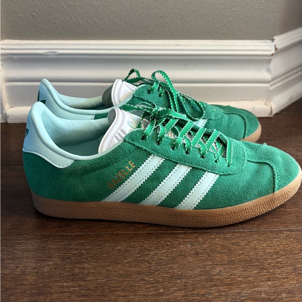 Adidas Green Gazelle Sneakers
